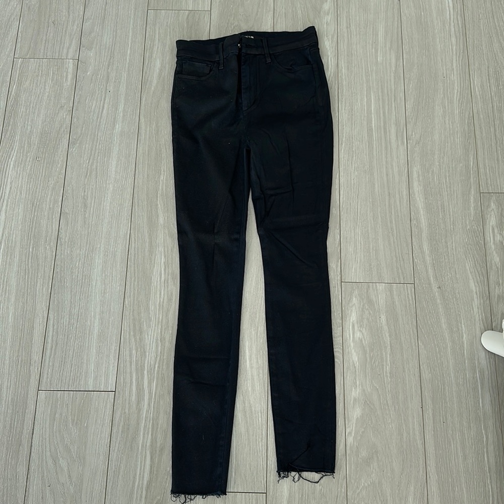 Joe’s Jeans: The Charlie Highrise skinny ankle in blue size 25